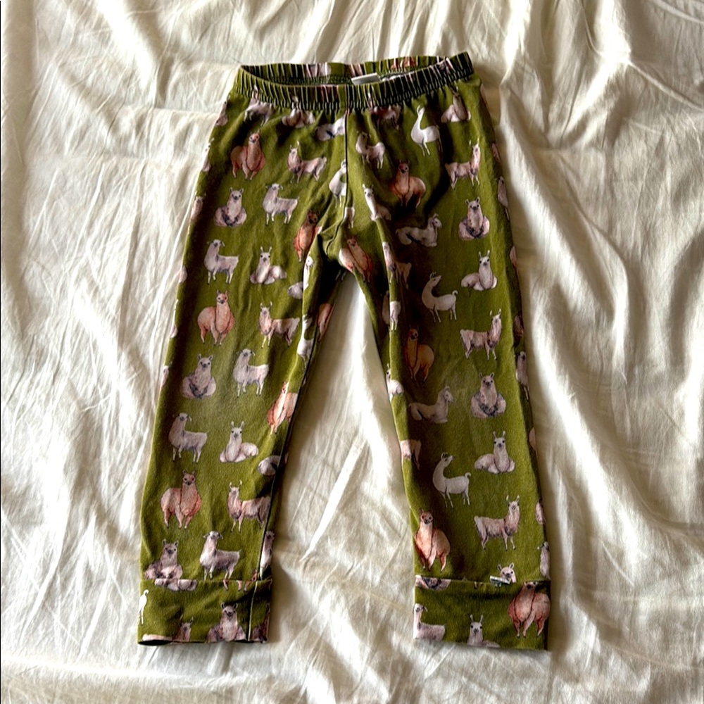 Little & Lively Llama Print Leggings